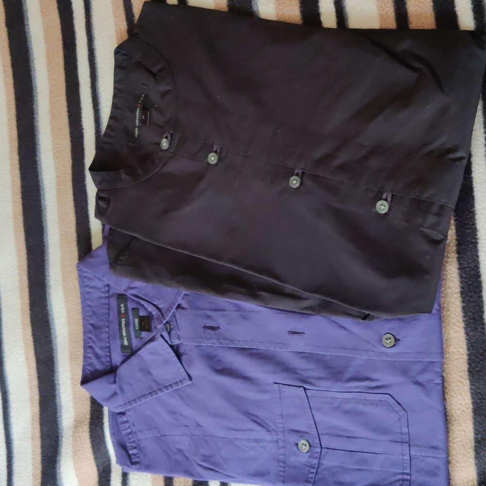 John varvatos shirts (set of 2)